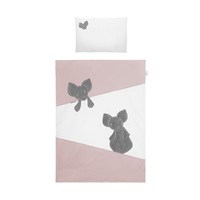 2-piece bedding Belisima Mouse 100/135 pink