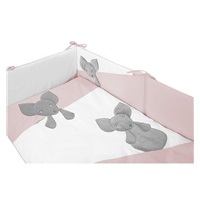 3-piece bedding Belisima Mouse 100/135 pink