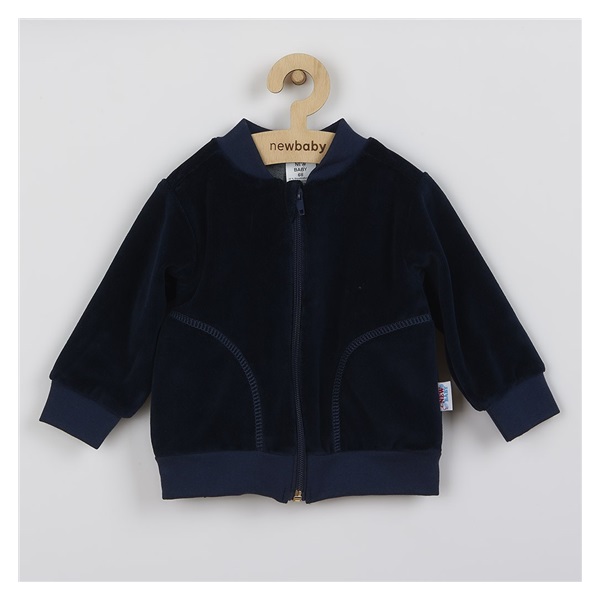 Semi-sheer sweatshirt New Baby Baby dark blue, size 80 (9-12m)