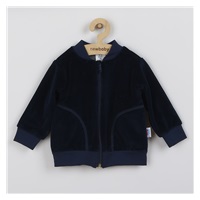 Semi-sheer sweatshirt New Baby Baby dark blue, size 92 (18-24m)