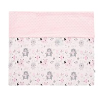 Baby blanket New Baby Bears pink 80x102 cm