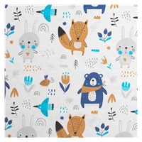 Baby blanket with filling New Baby Bears blue 80x102 cm