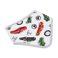 Baby bib-scarf Akuku 2 pcs ball-car