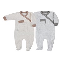 Infant jumpsuit Koala Kamil grey, size 68 (4-6m)