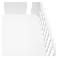 Jersey crib sheet New Baby 120x60 white