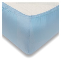 Jersey crib sheet New Baby 120x60 blue
