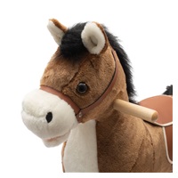 Rocking horse with melody PlayTo brown