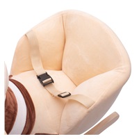 PlayTo striped teddy bear rocking toy