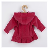 Semiskirt with hood New Baby Baby dark pink, size 62 (3-6m)