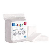 Children‘s disposable cotton tampons Akuku 9x11 cm 60 pcs