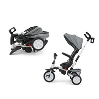 6in1 Milly Mally Stanley grey tricycle