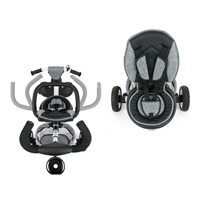 6in1 Milly Mally Stanley grey tricycle