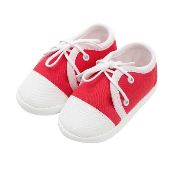 Baby sneakers New Baby red 0-3 m, size 0-3 m