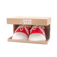 Baby sneakers New Baby red 0-3 m, size 0-3 m