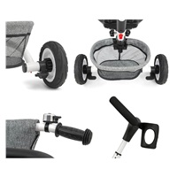 Kids tricycle 6in1 Milly Mally Stanley red