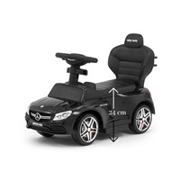 Scooter with guide bar Mercedes Benz AMG C63 Coupe Milly Mally black