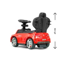 Scooter with guide bar Mercedes Benz AMG C63 Coupe Milly Mally black