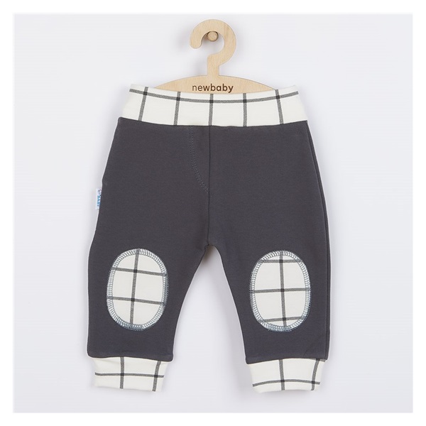 New Baby Cool Graphite Cotton Baby Sweatpants, size 62 (3-6m)