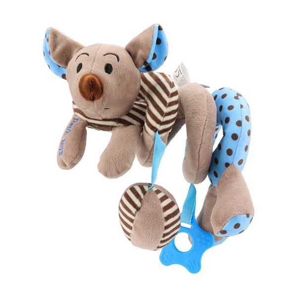 Spiral crib toy Baby Mix Mouse blue