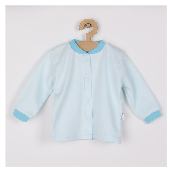 Organic cotton baby coat Koala Forest Friend blue, size 74 (6-9m)