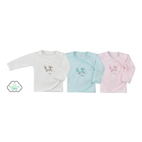 Koala Forest Friend pink organic cotton baby onesie, size 68 (4-6m)