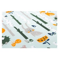 Folding mattress for crib Sensillo Fox and Bunny 120X60 cm