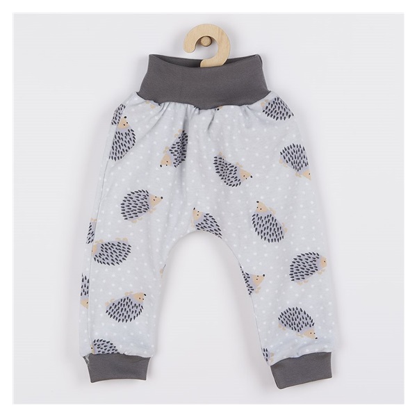 Baby cotton sweatpants New Baby Hedgehog, size 74 (6-9m)