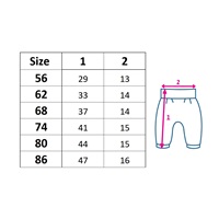 Baby cotton sweatpants New Baby Hedgehog, size 86 (12-18m)