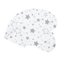 Nursing Pillow Cover New Baby Stars Grey