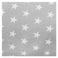 Nursing Pillow Cover New Baby Stars Grey