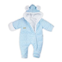 Winter baby jumpsuit Nicol Kids Winter blue, size 68 (4-6m)