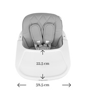 Milly Mally 2in1 Espoo Dining Chair White