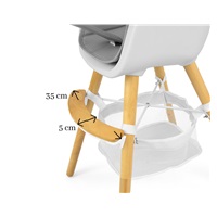 Milly Mally 2in1 Espoo Dining Chair White