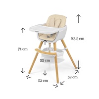 Milly Mally 2in1 Espoo Dining Chair beige