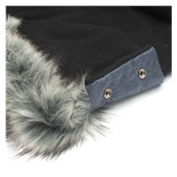 2in1 New Baby stroller sleeve with fur blue