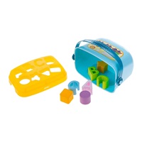 Educational bucket with blocks 16 pcs Akuku