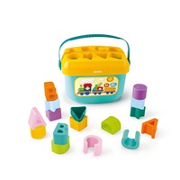 Educational bucket with blocks 16 pcs Akuku