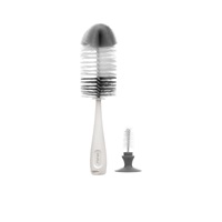 Bottle and pacifier brush with suction cup Akuku