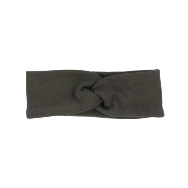 Baby cotton headband Nicol Mia dark brown, size 80/86