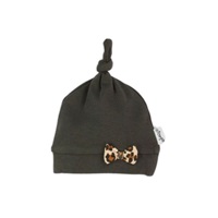 Girls cap Nicol Mia dark brown, size 62 (3-6m)