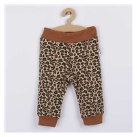 Baby cotton sweatpants Nicol Mia brown, size 56 (0-3m)