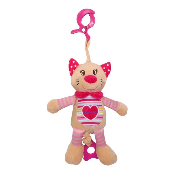 Educational playing plush toy Baby Mix cat