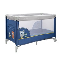 Baby Mix Owl travel cot dark blue