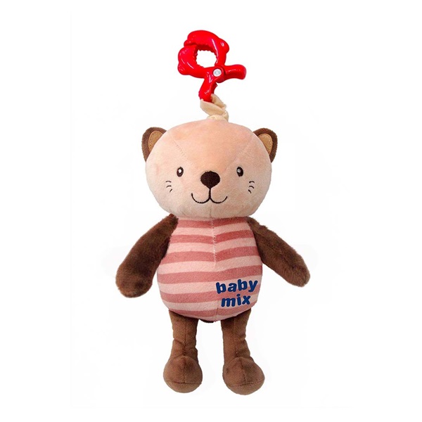 Baby Mix Cat Plush Toy with Toy Machine and Clip