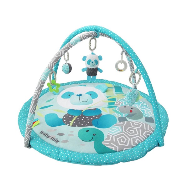 Baby Mix Panda and Turtles Play Blanket