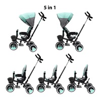 Baby Mix 5in1 RELAX 360° tricycle blue