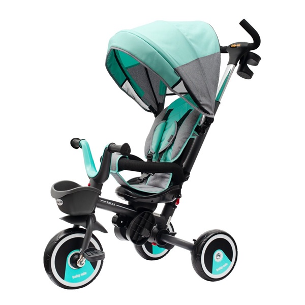 Baby Mix 5in1 RELAX 360° tricycle mint