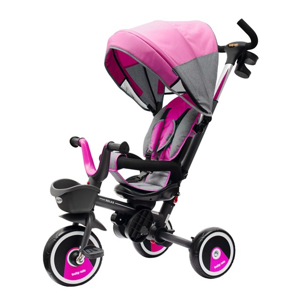 Baby Mix 5in1 RELAX 360° tricycle pink