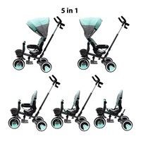 Baby Mix 5in1 RELAX 360° tricycle pink