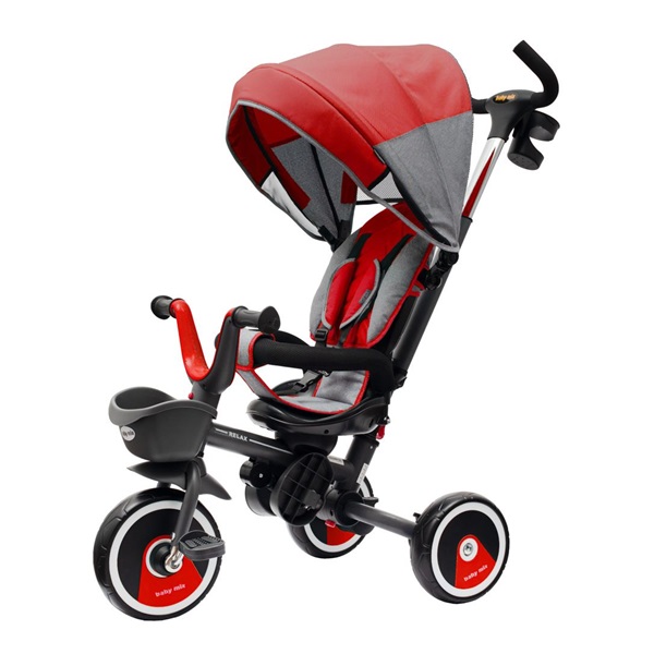 Baby Mix 5in1 RELAX 360° red tricycle